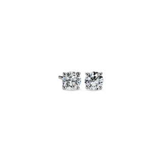 Premier Diamond Stud Earrings in Platinum (1 ct. tw.) - F / VS