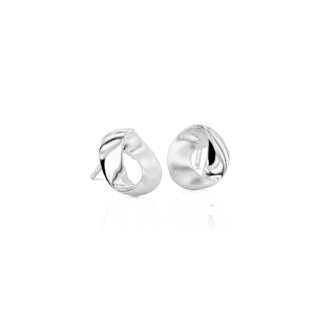Abstract Loop Studs in Sterling Silver